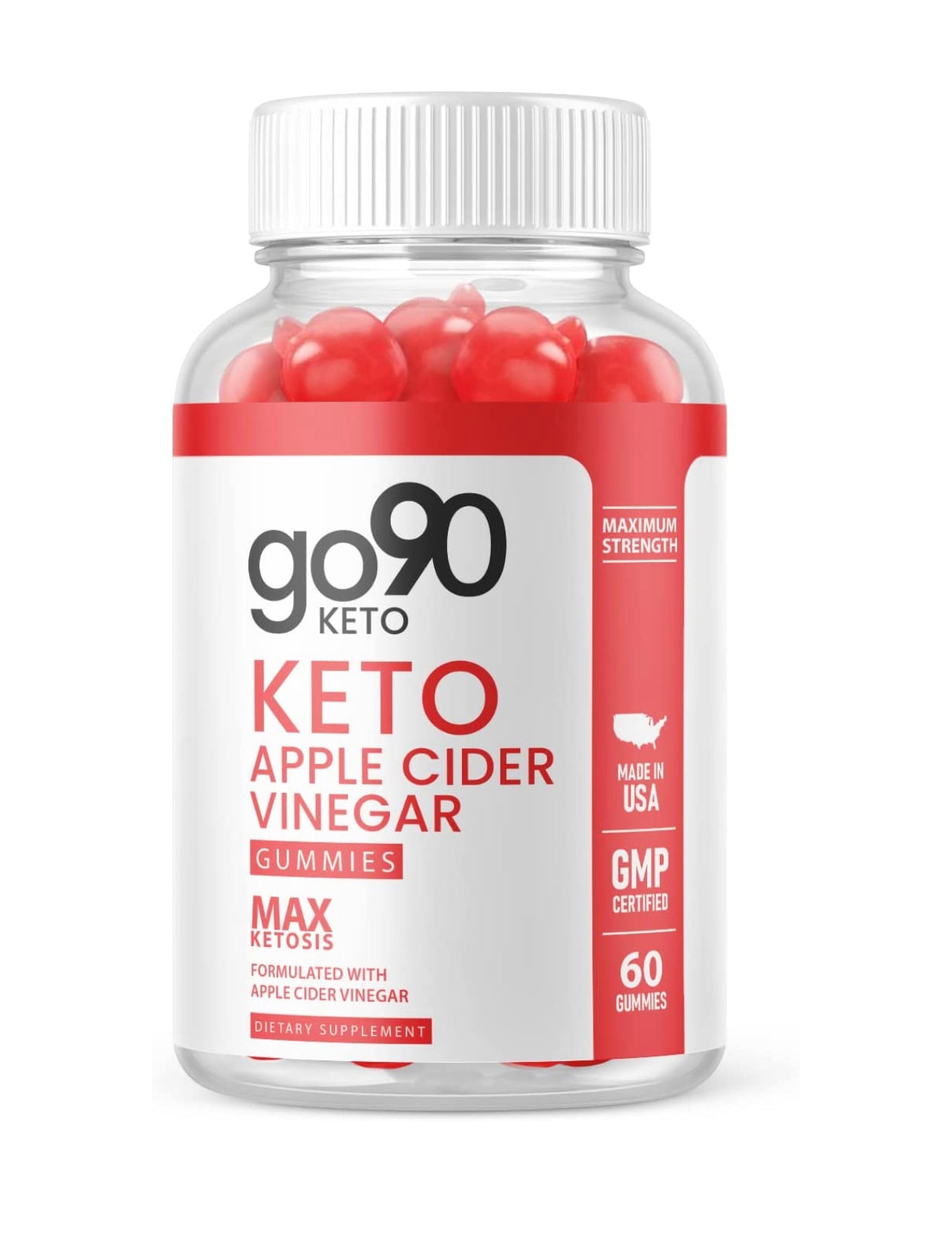 Go90 Keto ACV Gummies, Go 90 Keto ACV Gummies Made in USA Apple Cider Vinegar Advanced Weight Loss 1000MG, Go90 Keto Plus AVC Diet Ketosis Ketones