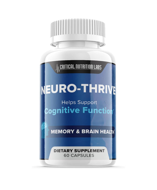 Neuro-Thrive Supplement, Neuro-Thrive Organic Memory Supporting Formula, Neuro-Thrive to Reduce The Negative Effects of Brain Fog, Neuro-Thrive Used to Boost Memory,