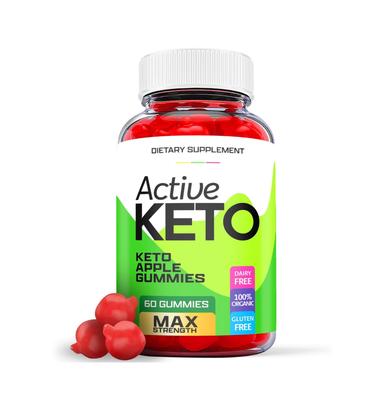 Active Keto Gummies - Official Formula, Vegan - Active Keto ACV Gummies with Apple Cider Vinegar, Vitamin B12, B6, Beet Root Juice, Active Keto Gummy