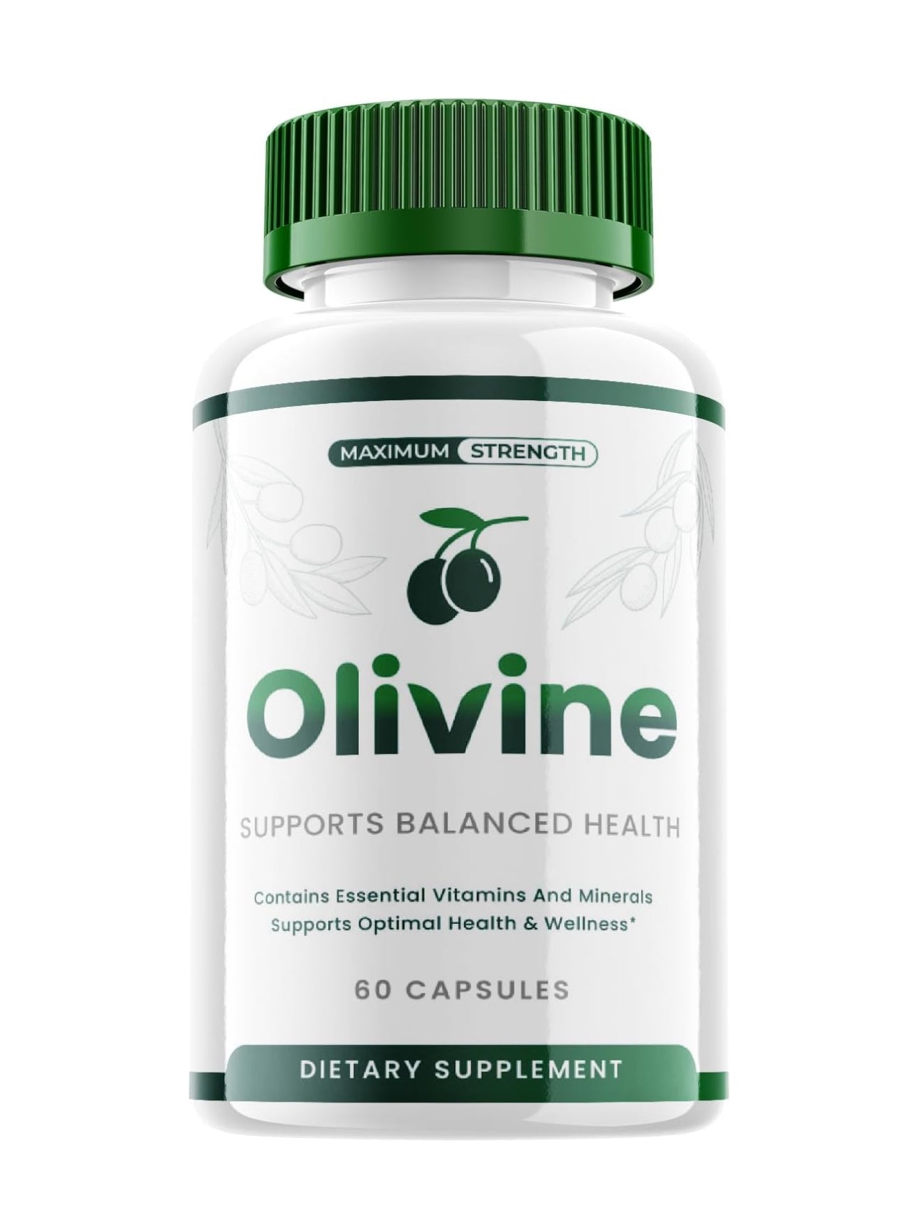 Olivine Pills, Olivine Capsules, Olivine Supplement, Olivine Supports Balanced Health, Contains Essential Vitamins and Minerals, Supports Optimal Health and Wellness (60 Capsules)