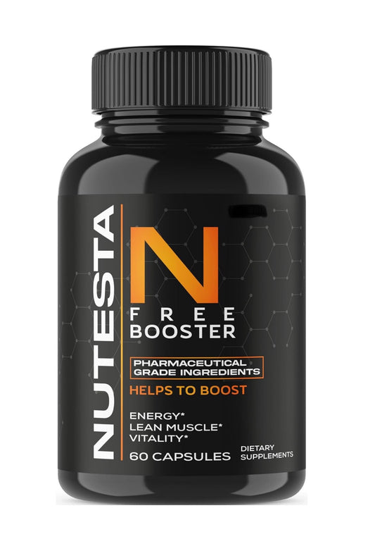 Nutesta Supplement for Men, Nutesta Advanced Formula Capsules, Nutesta Pills for Lean Body and Improved Physical Strength, Nutesta Extra Maximum Reviews (60 Capsules)