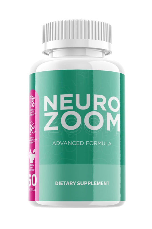 Neuro Zoom, Neurozoom, Neuro Zoom Nootropic Supplement, Neuro Zoom Brain Formula, Neuro Zoom Advanced Formula Brain Health Pills, Neuro Zoom Pills, Neuro Zoom Capsules (60 Capsules)