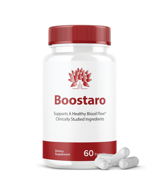 Boostaro Pills - Official Formula Boostaro - Boostaro Supplement Capsules Extra Strength Formula Boostaroo Formula, Boostaro with Advanced Formula Ingredients Maximum Strength Formula (60 Capsules)