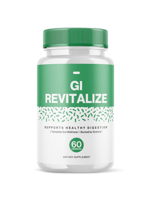 GI Revitalize Capsules, GI Revitalize Advanced Formula Pills, Gi Revitalize Supports Healthy Digestion, Gi Revitalize Complete Gut Wellness, Gi Revitalize Advanced Supplement Capsules (60 Capsules)