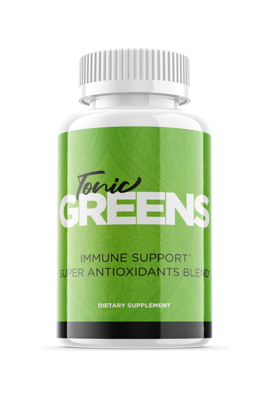 Tonic Greens, Tonic Greens Pills, Tonic Greens Immune Support Super Antioxidants Blend Capsules, Tonic Greens Immune Support Supplement, Tonic Greens Advanced Formula Support Pills (60 Capsules)