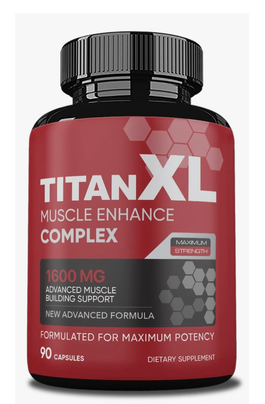 Titan XL Muscle Enhance Complex, 90 Capsules, 1 Month Supply