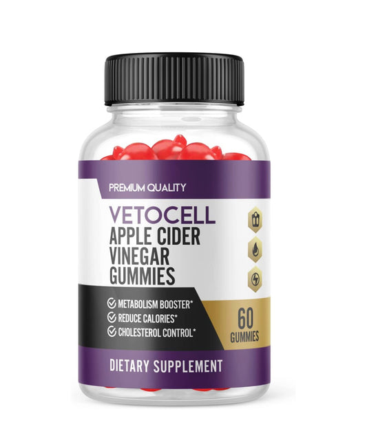 Vetocell Keto - Vetocell ACV Gummies (Single, 60 Count)